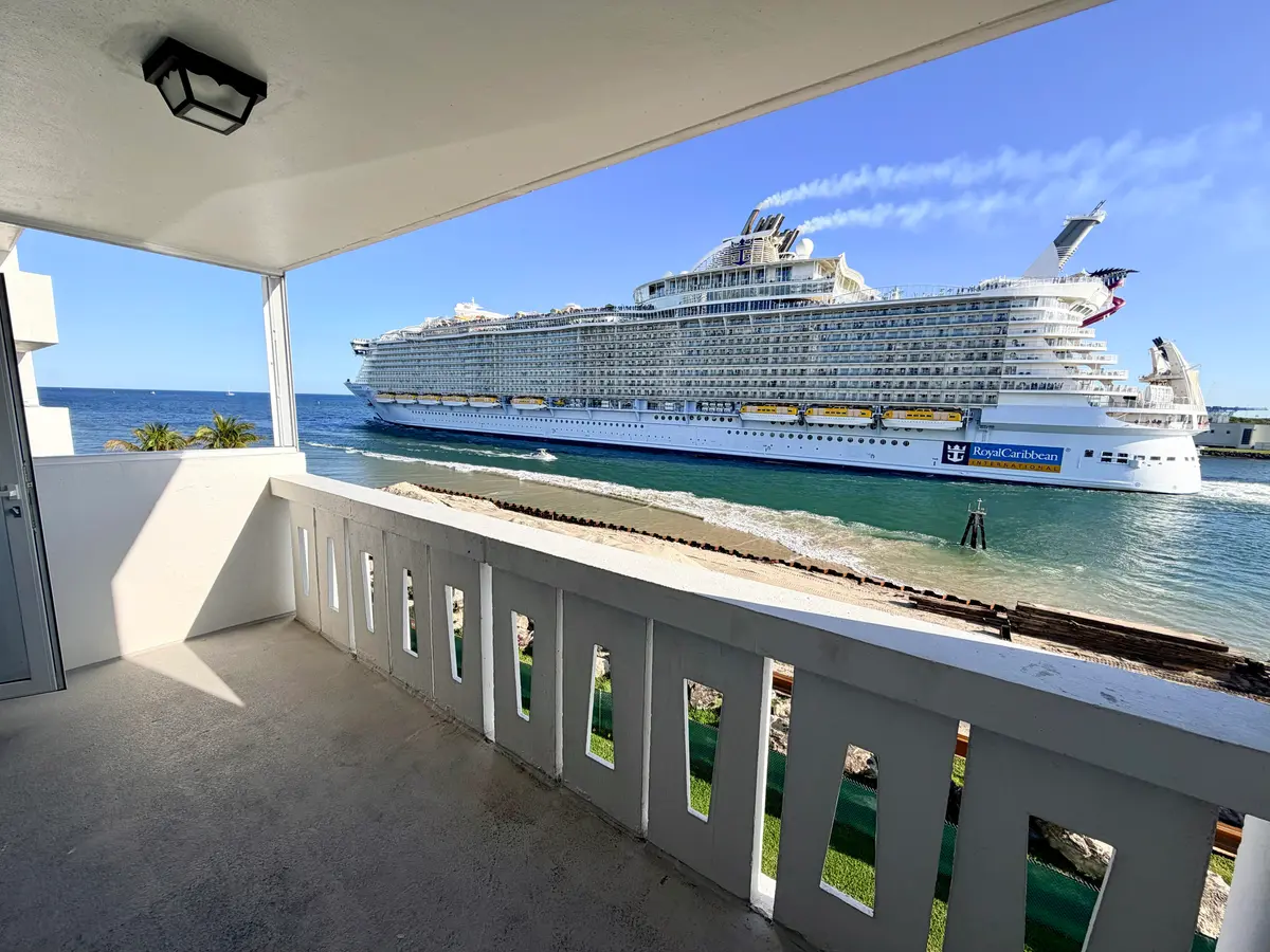 Balcony View at 2100 S Ocean Drive 4j, Fort Lauderdale