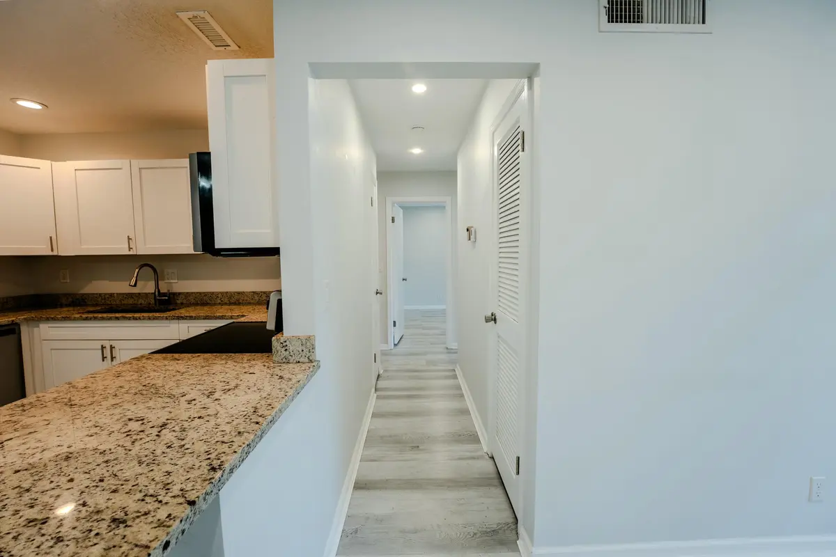 Hallway to Beds/Baths at 6231 Bay Club Drive 4, Fort Lauderdale