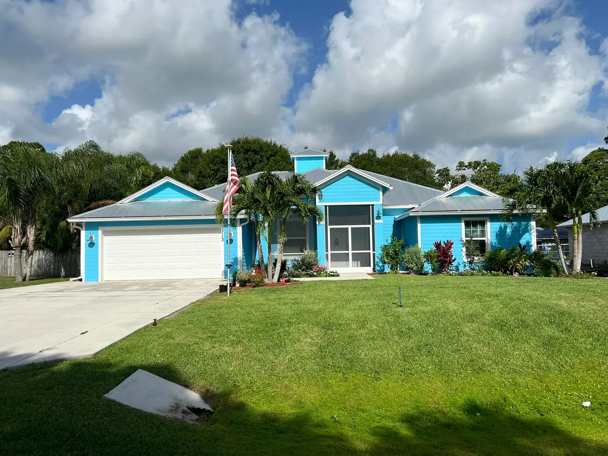 Exterior Front at 5713 Myrtle Drive, Fort Pierce