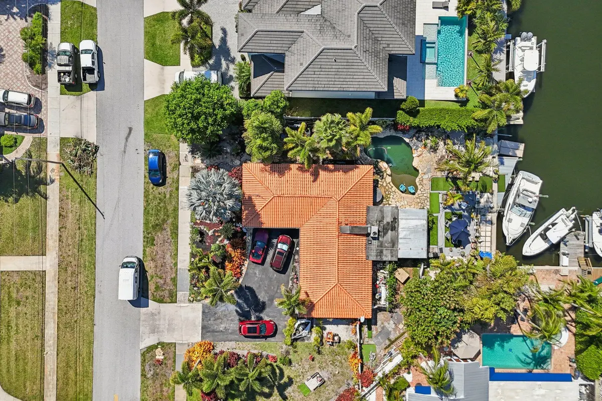 Aerial at 605 Inlet Road, North Palm Beach