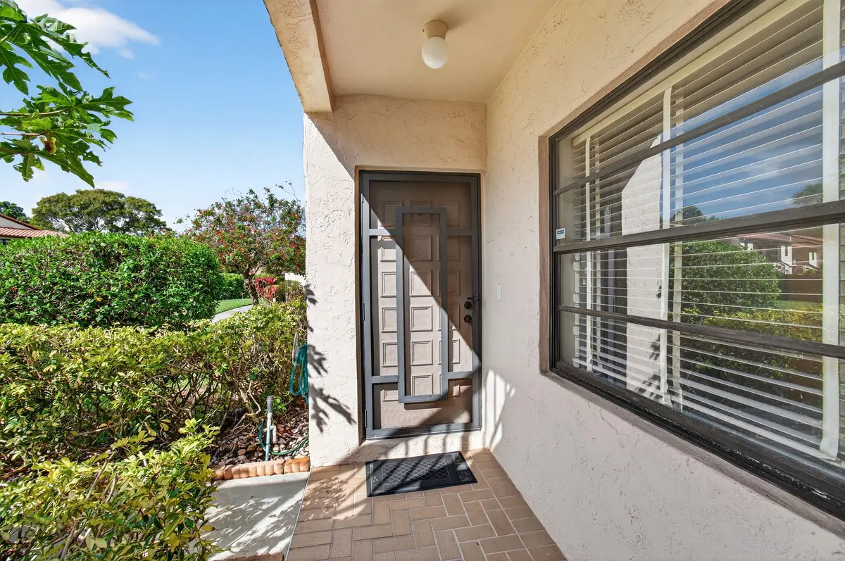 Front Door at 21452 Juego Circle, Boca Raton