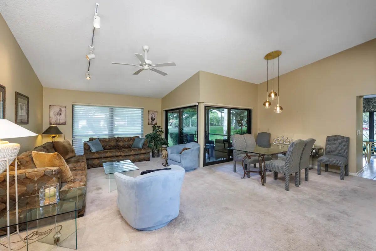 Living Room/Dining Area at 3545 SW Quail Meadow Trail E, Palm City