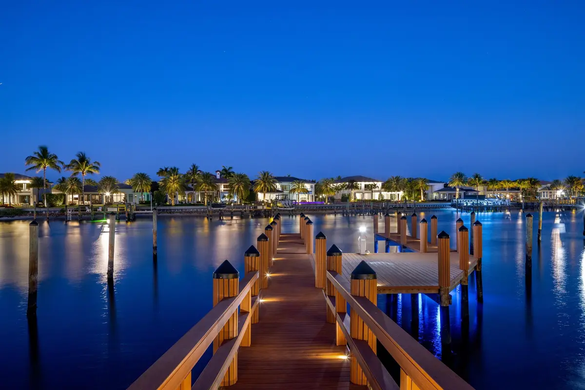 Twilight Exterior 5 at 2415 Casas De Marbella Drive, Palm Beach Gardens