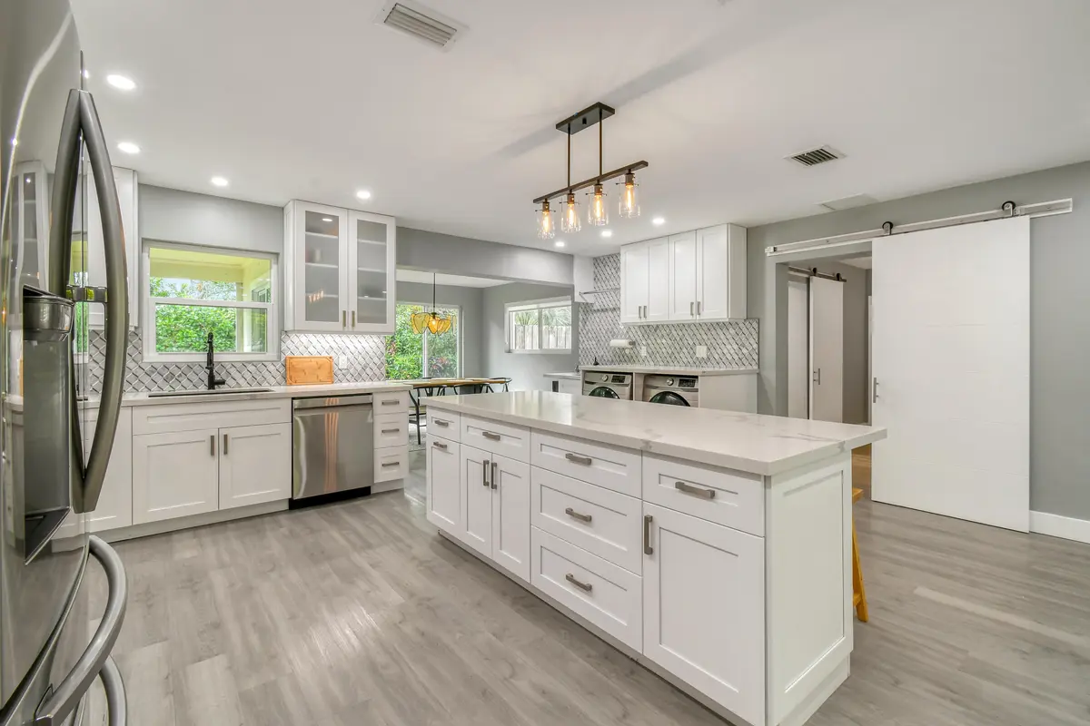 Kitchen at 400 Tequesta Drive, Tequesta