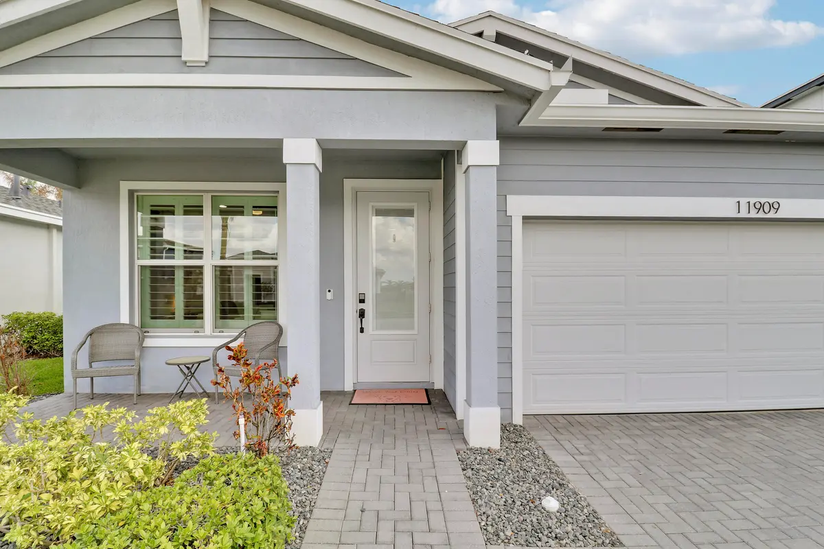 Front Entry at 11909 SW Lyra Drive, Port St. Lucie