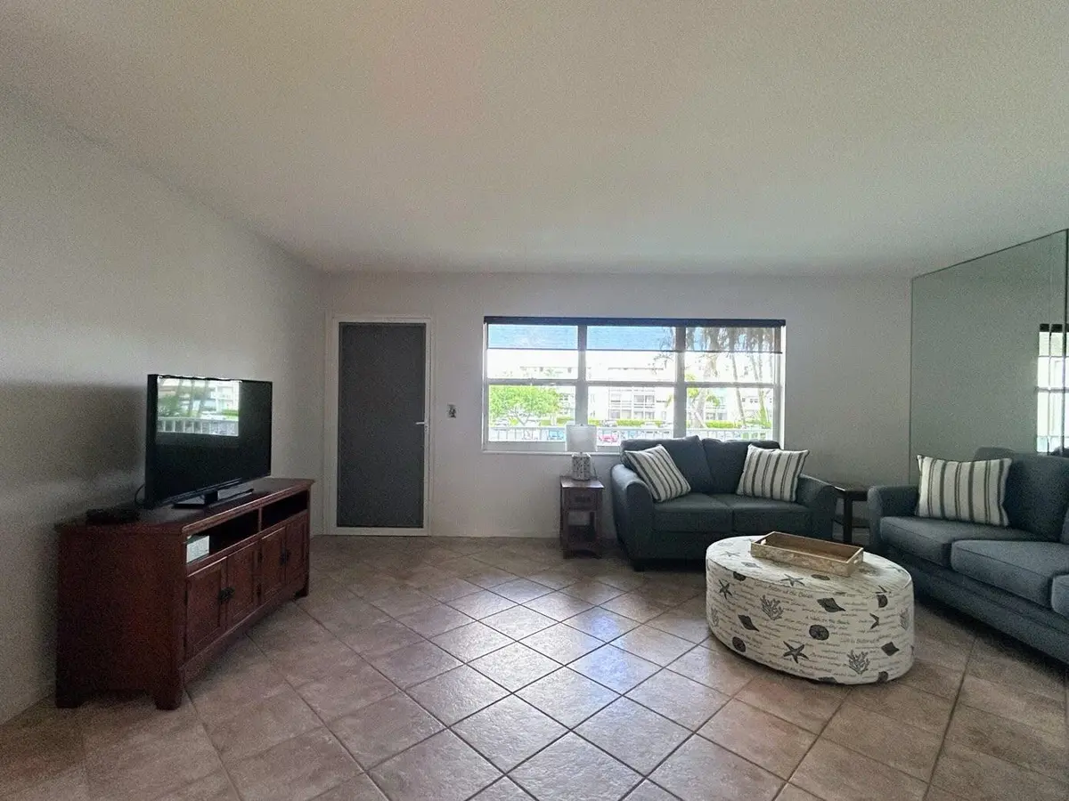Tiled Living Room at 230 Horizons 205, Boynton Beach
