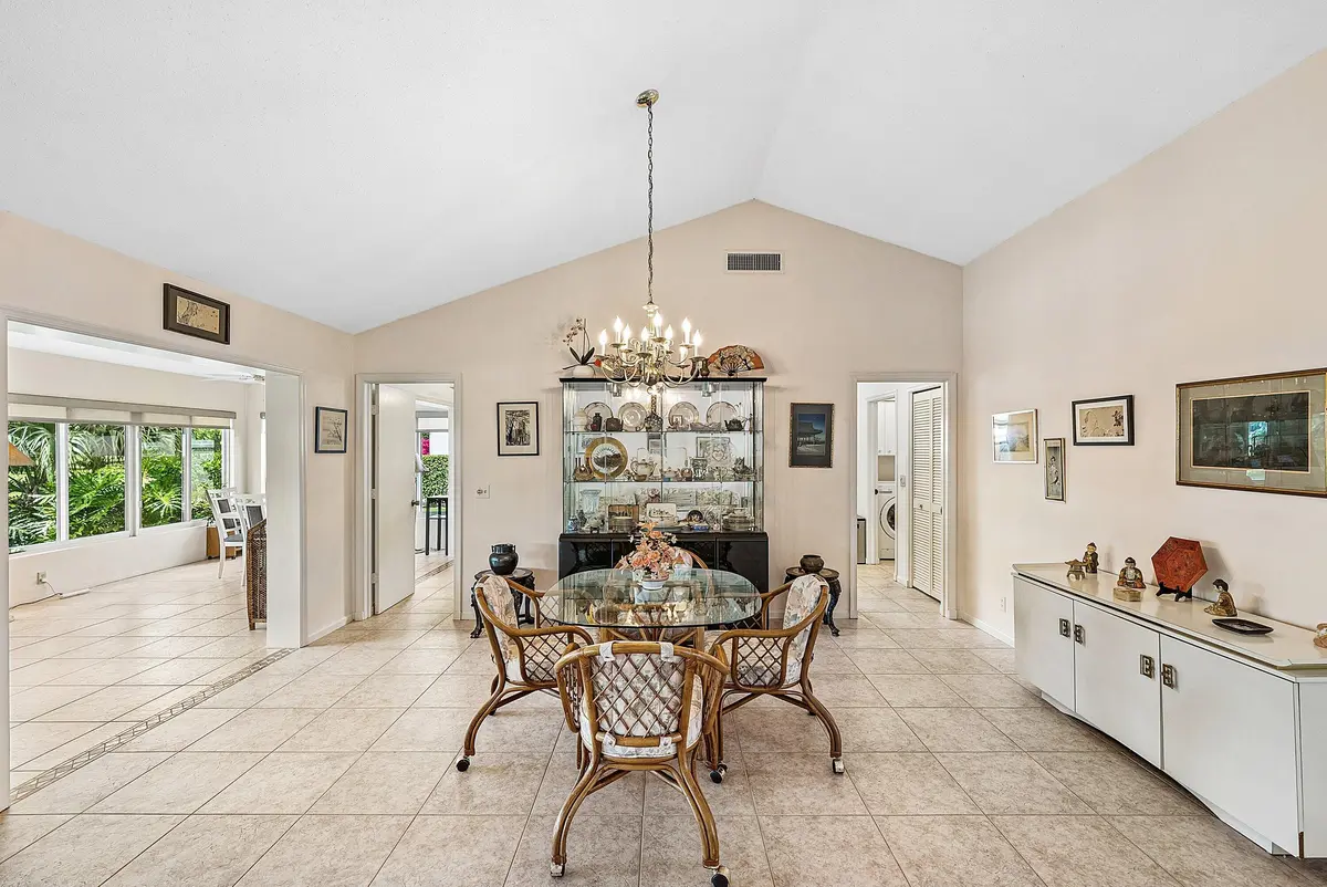 Dining Area at 4473 Sanderling Circle, Boynton Beach