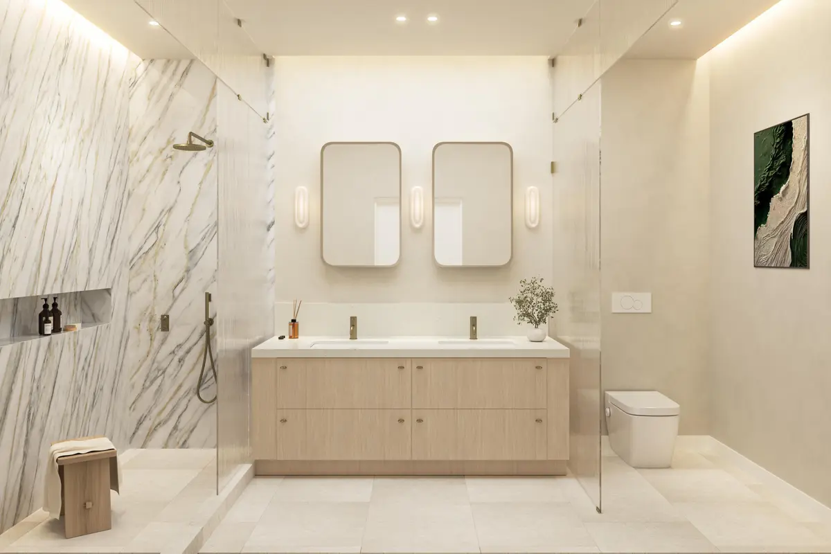 Bathroom at 123 Ocean Avenue 201, Palm Beach Shores