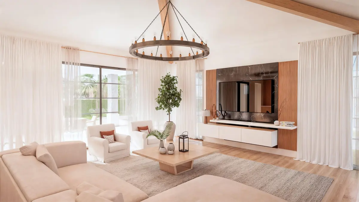 great room at 1245 Aryana Way, Delray Beach