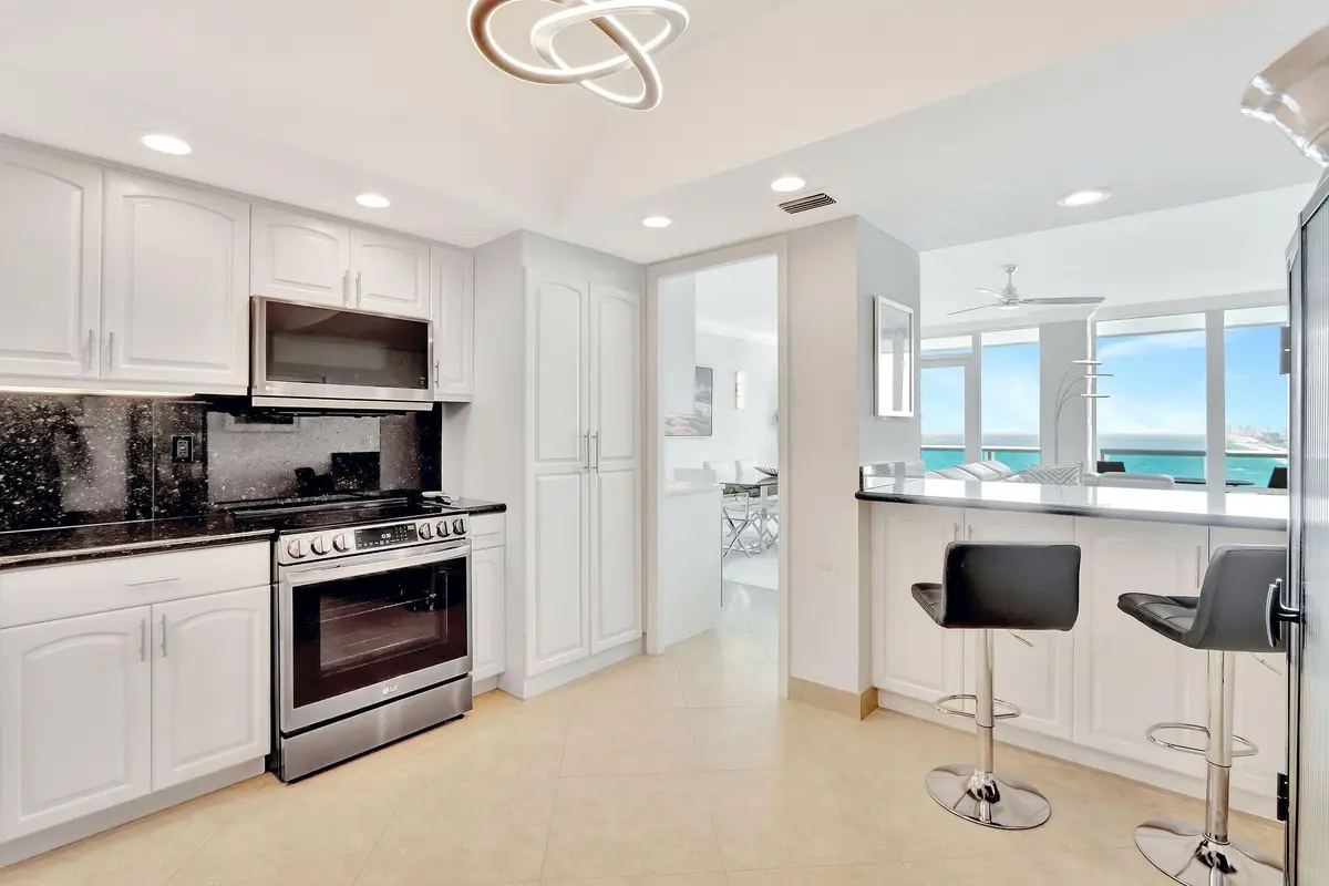 The view from a penthouse for sale in Broward County