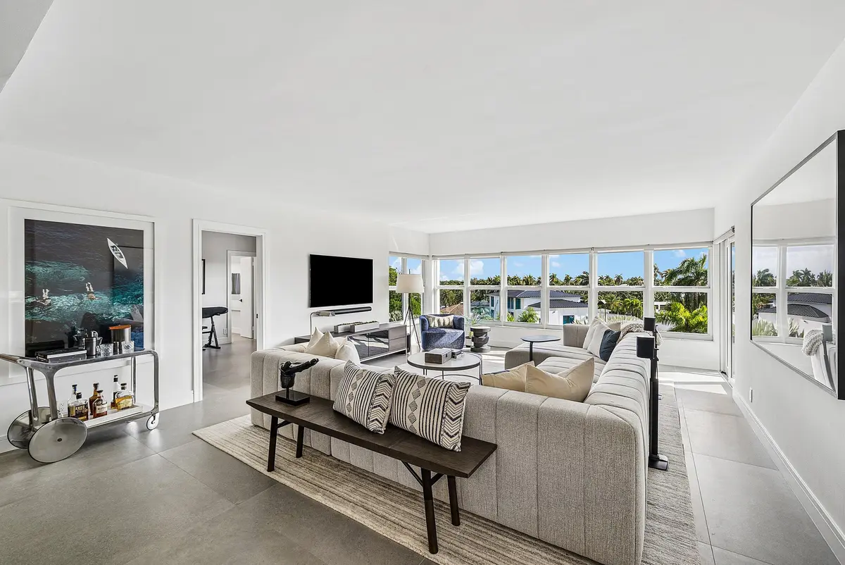 Living Room at 1000 Lowry Street 5d, Delray Beach