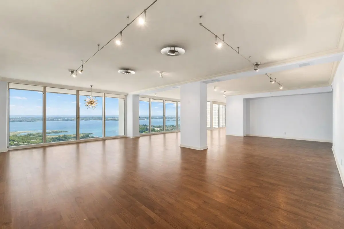 Living Room - Windows Virtually Edited at 529 S Flagler Drive 12 Gh, West Palm Beach