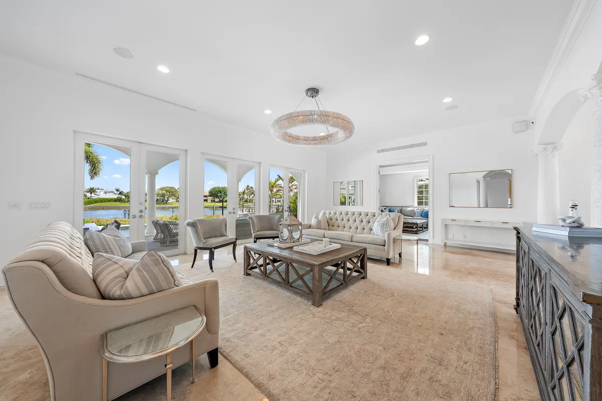 Living Room at 12864 S Shore Drive, Palm Beach Gardens