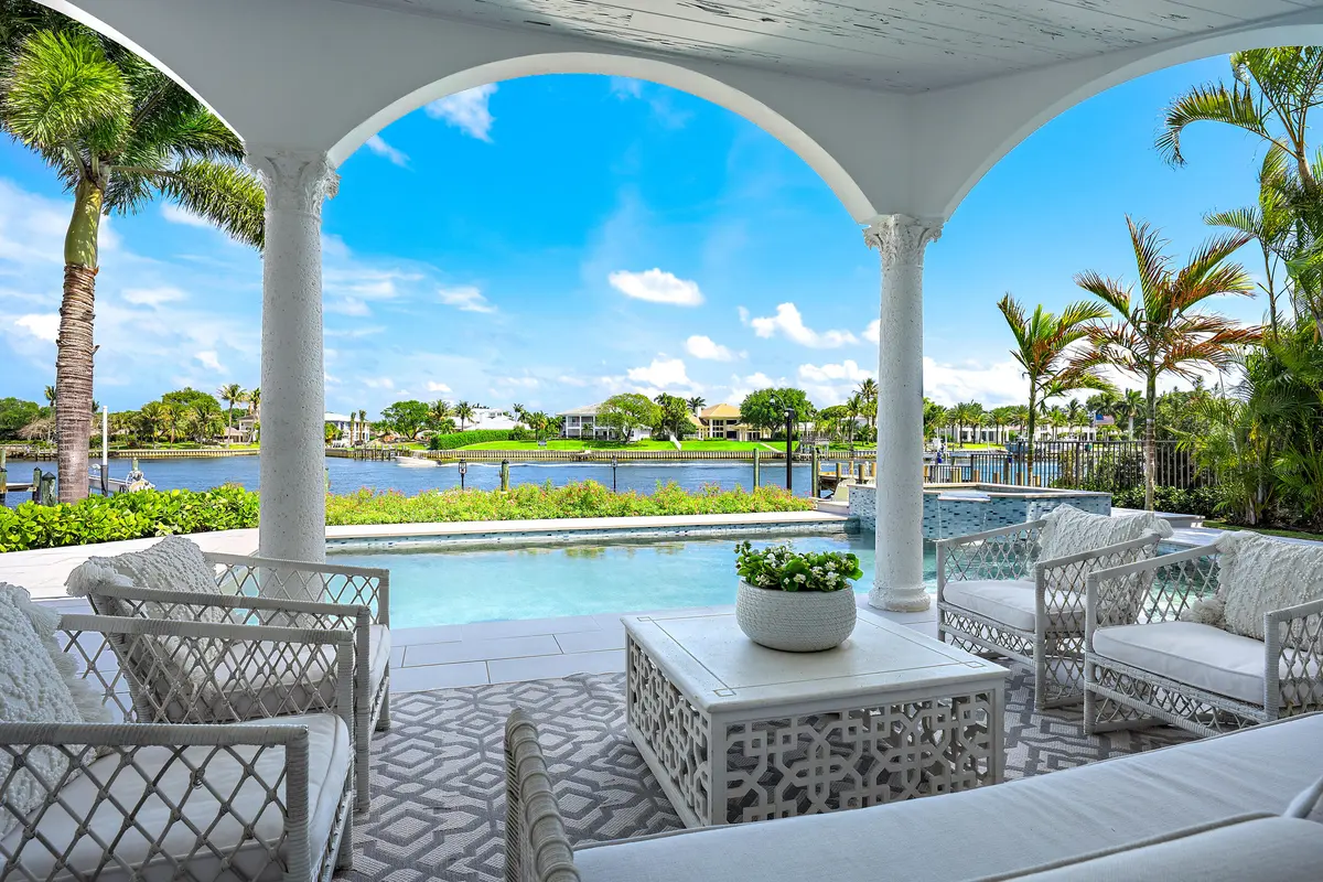 Patio at 12864 S Shore Drive, Palm Beach Gardens