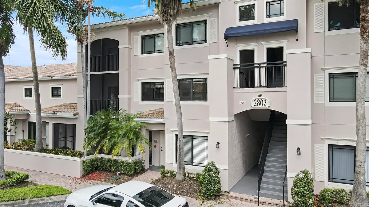 Front of Building at 2802 Sarento Place 204, Palm Beach Gardens