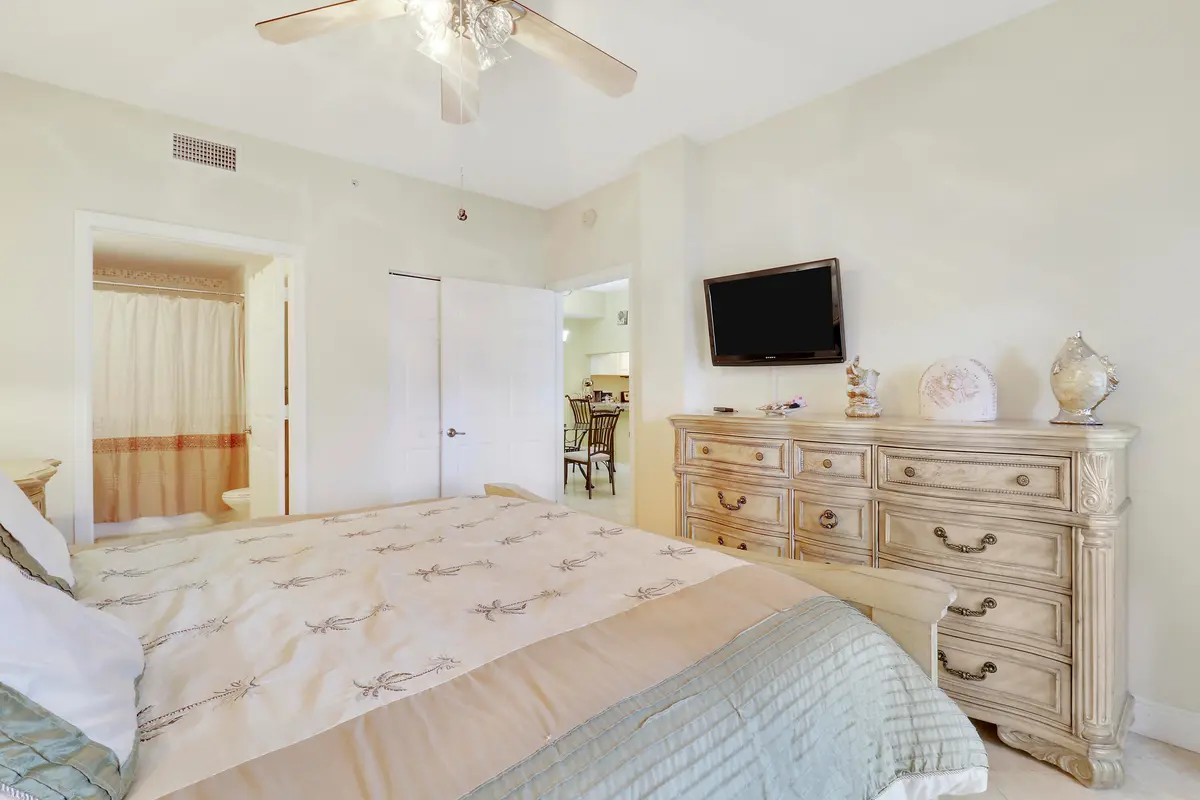 Primary Bedroom at 2802 Sarento Place 204, Palm Beach Gardens
