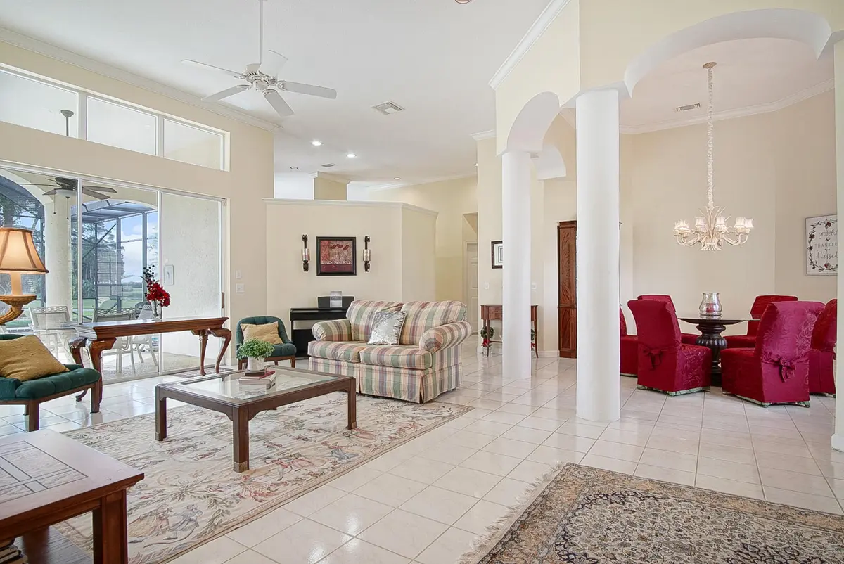 living room at 2987 Conifer Drive, Fort Pierce