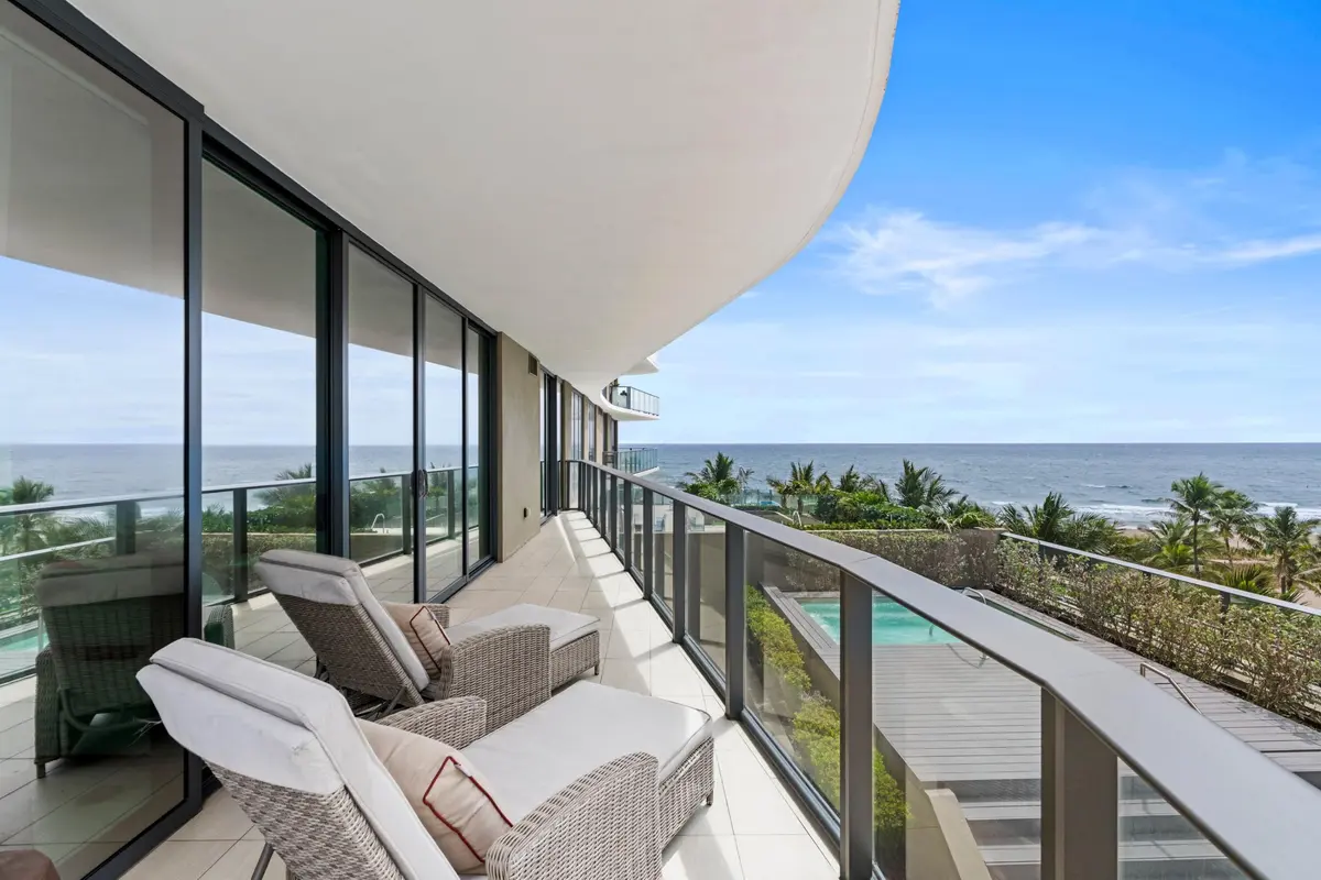 Balcony at 730 N Ocean Boulevard 505, Pompano Beach