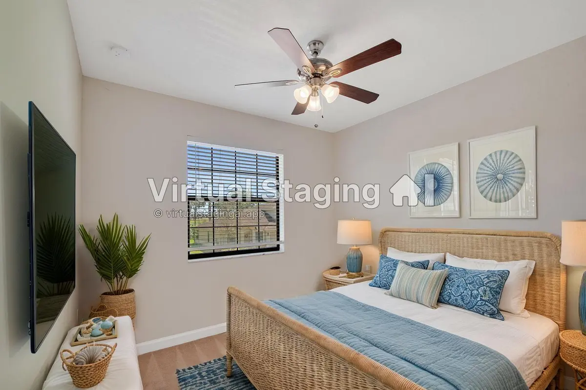 2nd Bedroom at 9878 E Villa Circle, Vero Beach