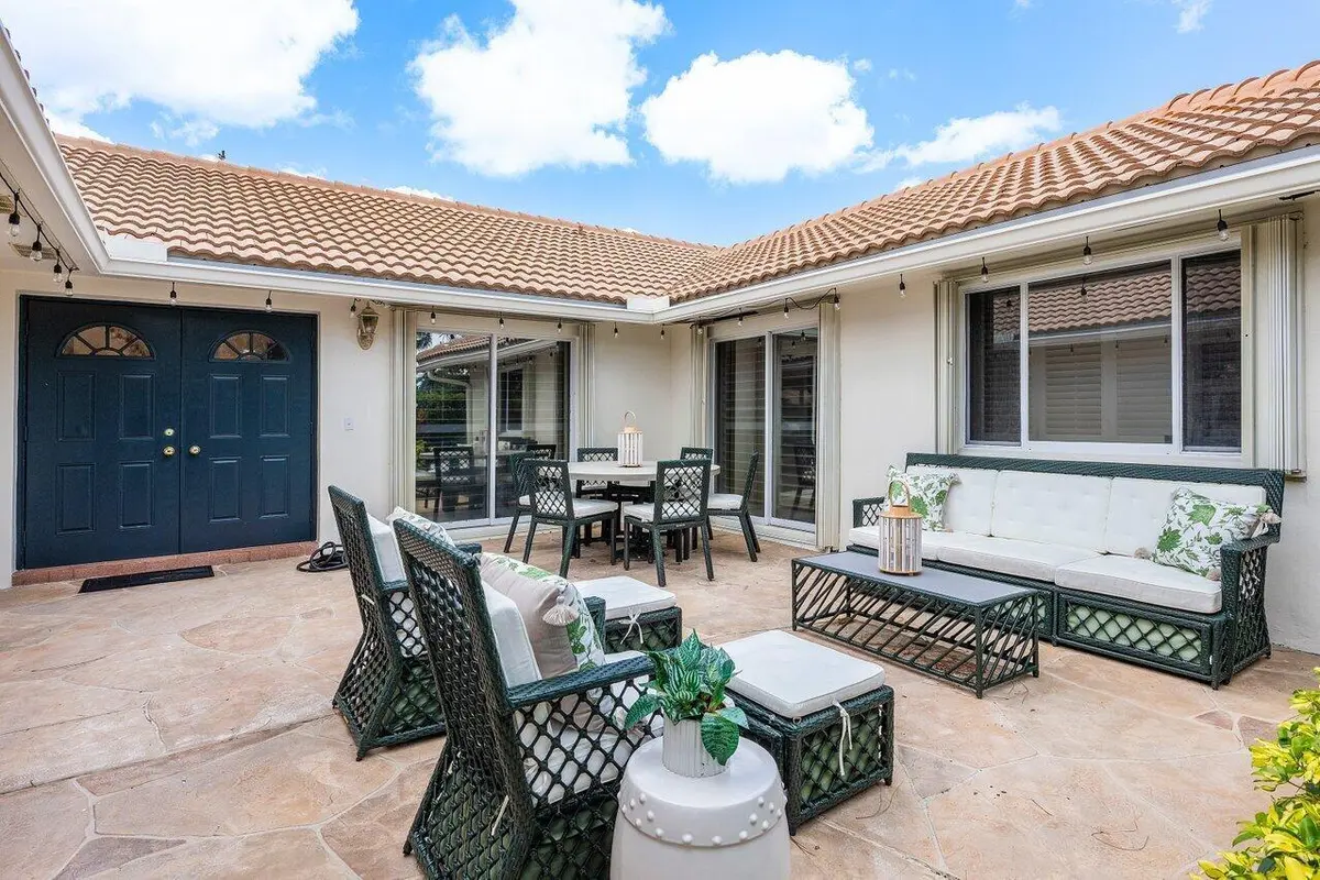 Open Patio at 4511 Meadowlark Lane, Boynton Beach