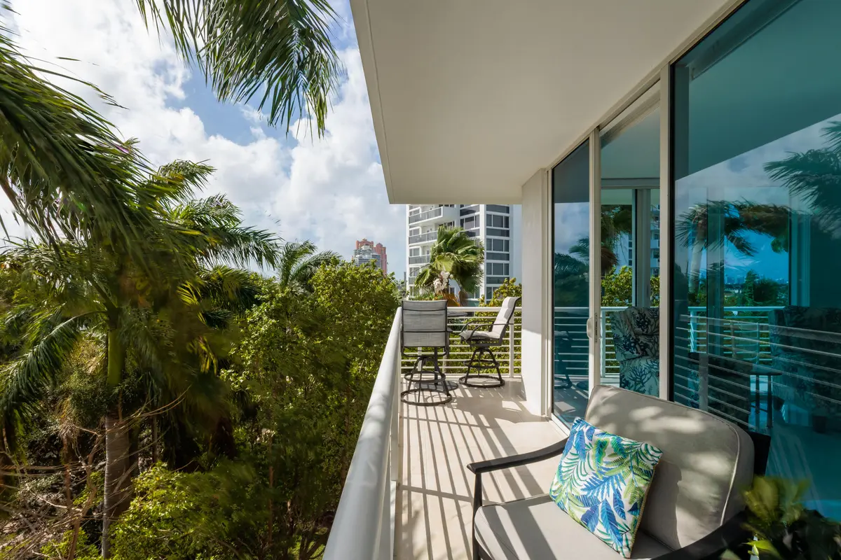 balcony at 2821 N Ocean Boulevard 405s, Fort Lauderdale