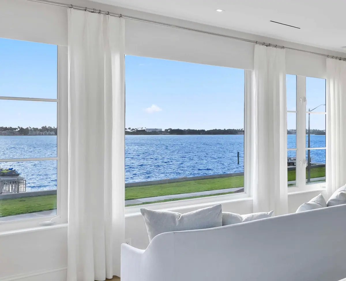 Primary Bedroom View at 5501 S Flagler Drive, West Palm Beach