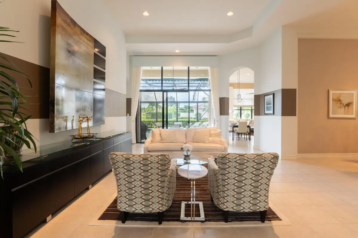 Living Room at 10240 Blue Heron Cove, West Palm Beach