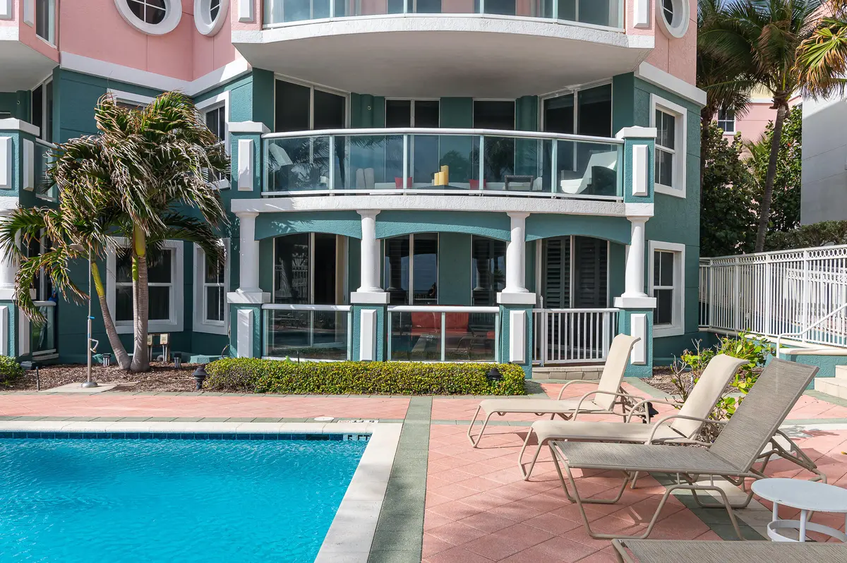 Pool Patio View at 2051 SE 3rd Street 101, Deerfield Beach
