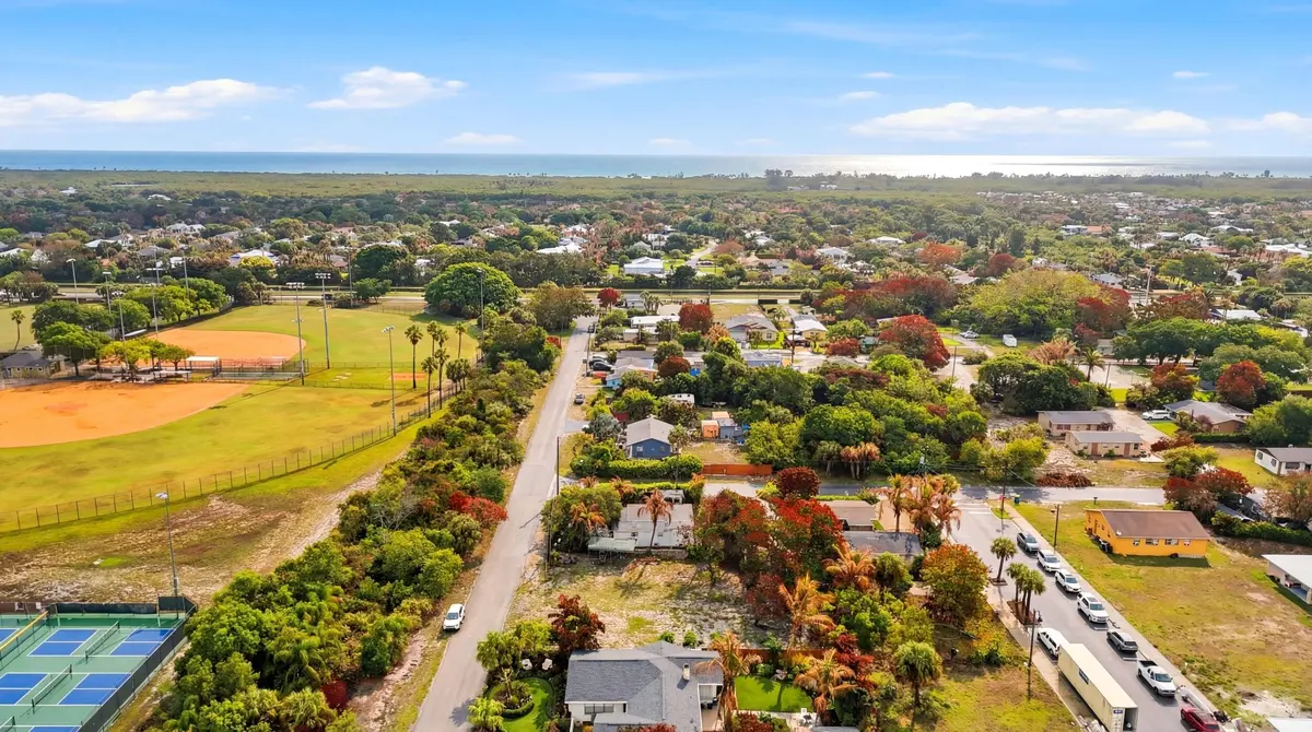 Aerial at 8160 SE Washington Avenue, Hobe Sound