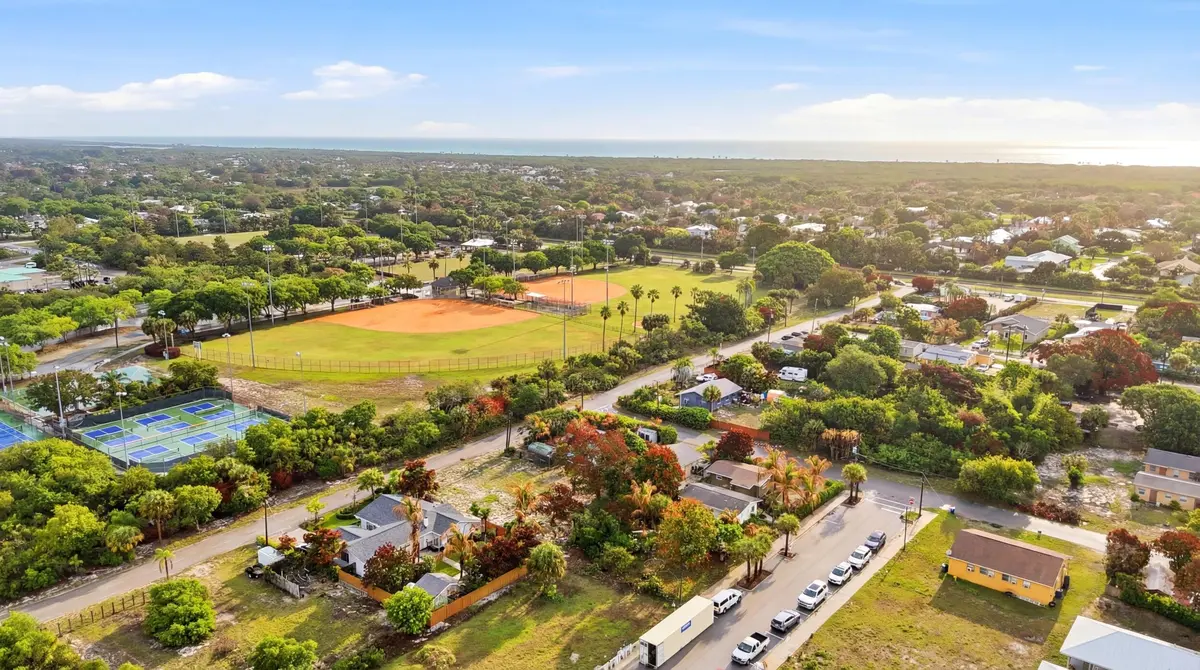 Aerial at 8160 SE Washington Avenue, Hobe Sound