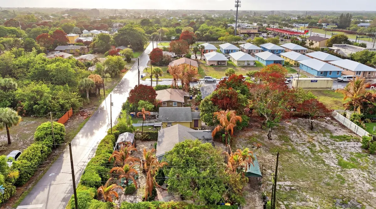 Aerial at 8160 SE Washington Avenue, Hobe Sound