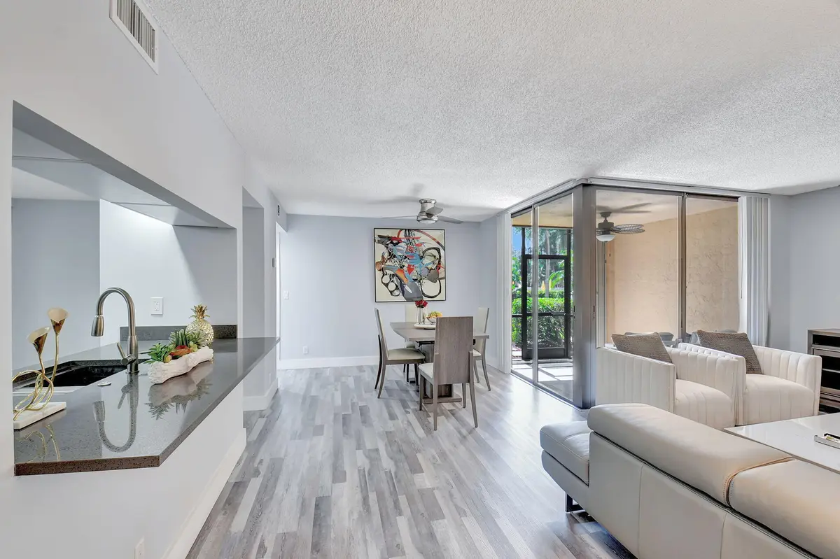 Living room at 2255 Lindell Boulevard 4103, Delray Beach