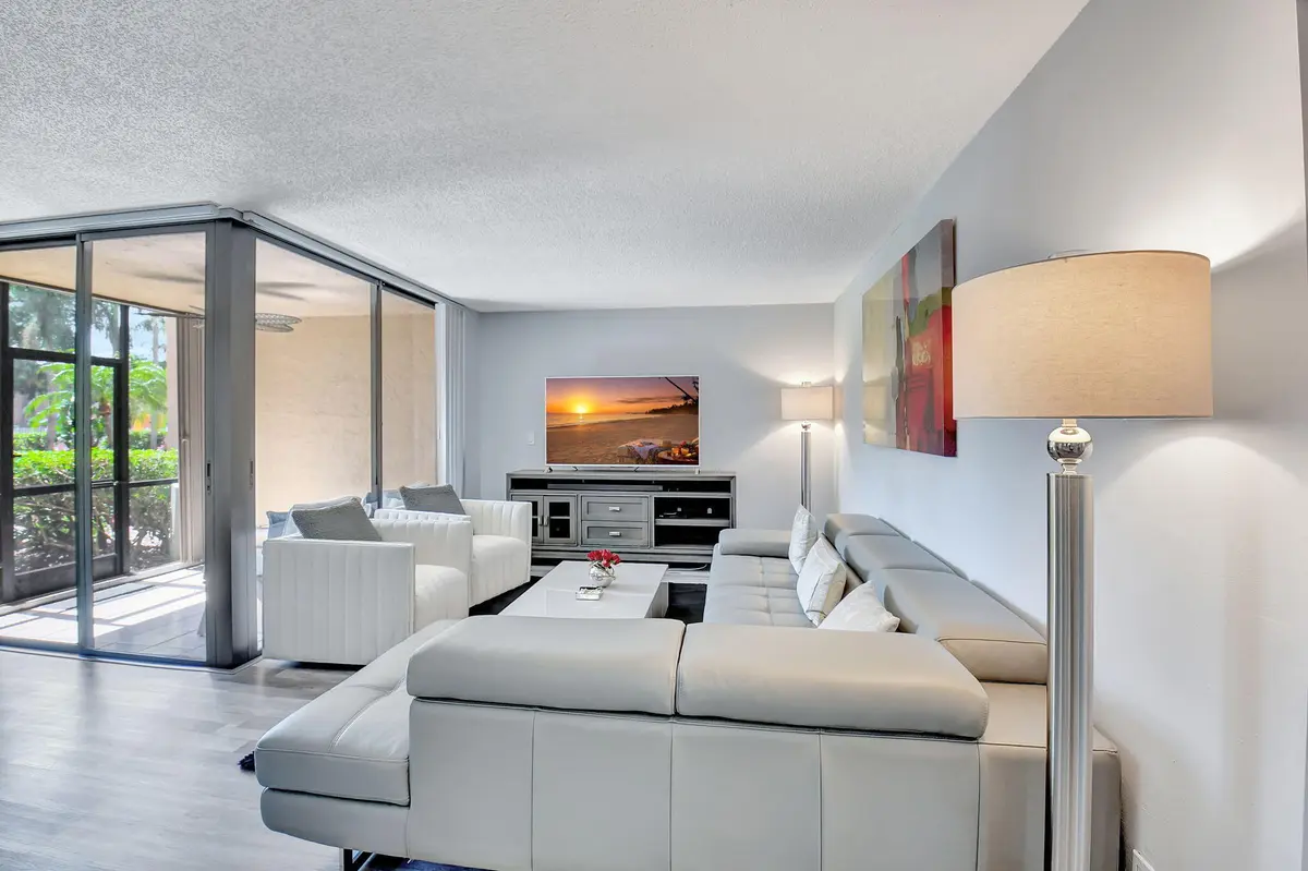 Living room at 2255 Lindell Boulevard 4103, Delray Beach