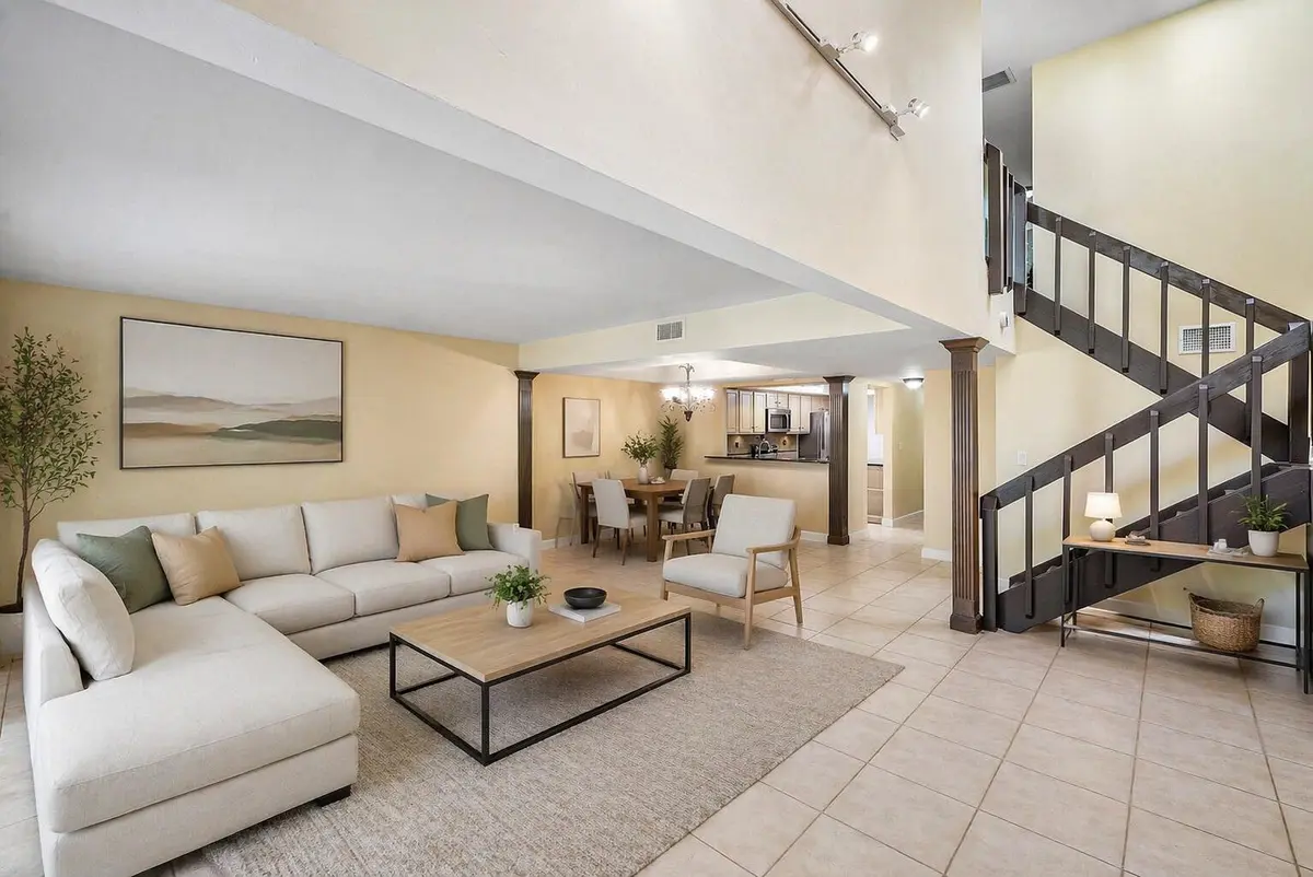 living room at 5664 Santiago Circle, Boca Raton