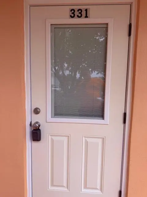 Front door at 331 N Sheffield 331, West Palm Beach