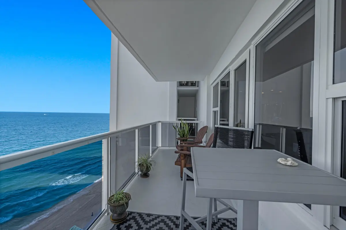 Balcony at 3700 Galt Ocean Drive 1205, Fort Lauderdale