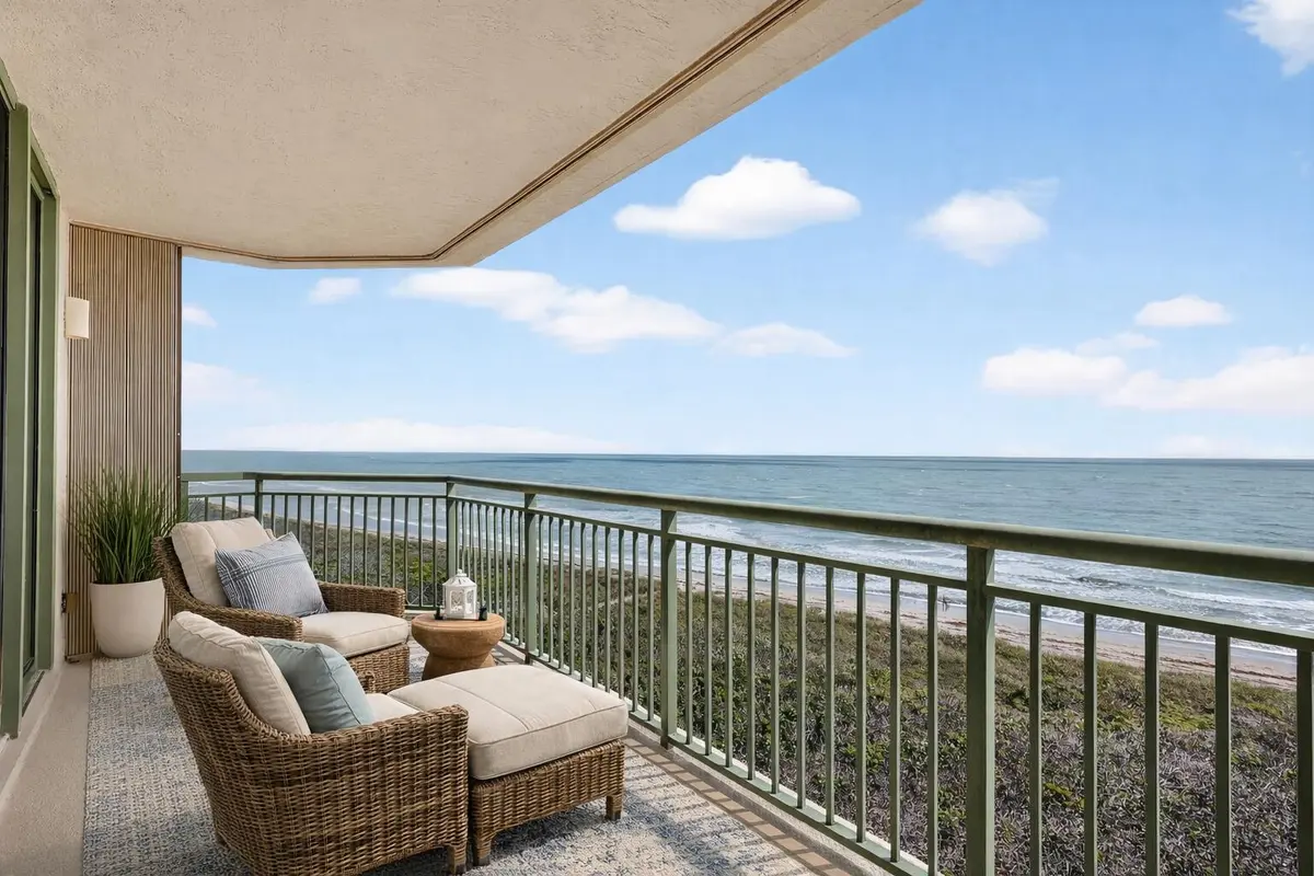 VIRTUAL STAGING BALCONY at 4330 N Highway A1a 602, Fort Pierce