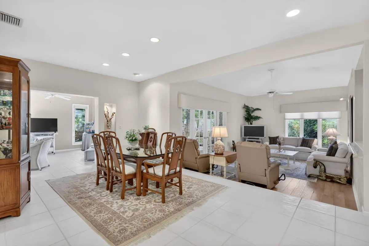 dining and Family rooms at 5422 SE Meredith Terrace, Stuart