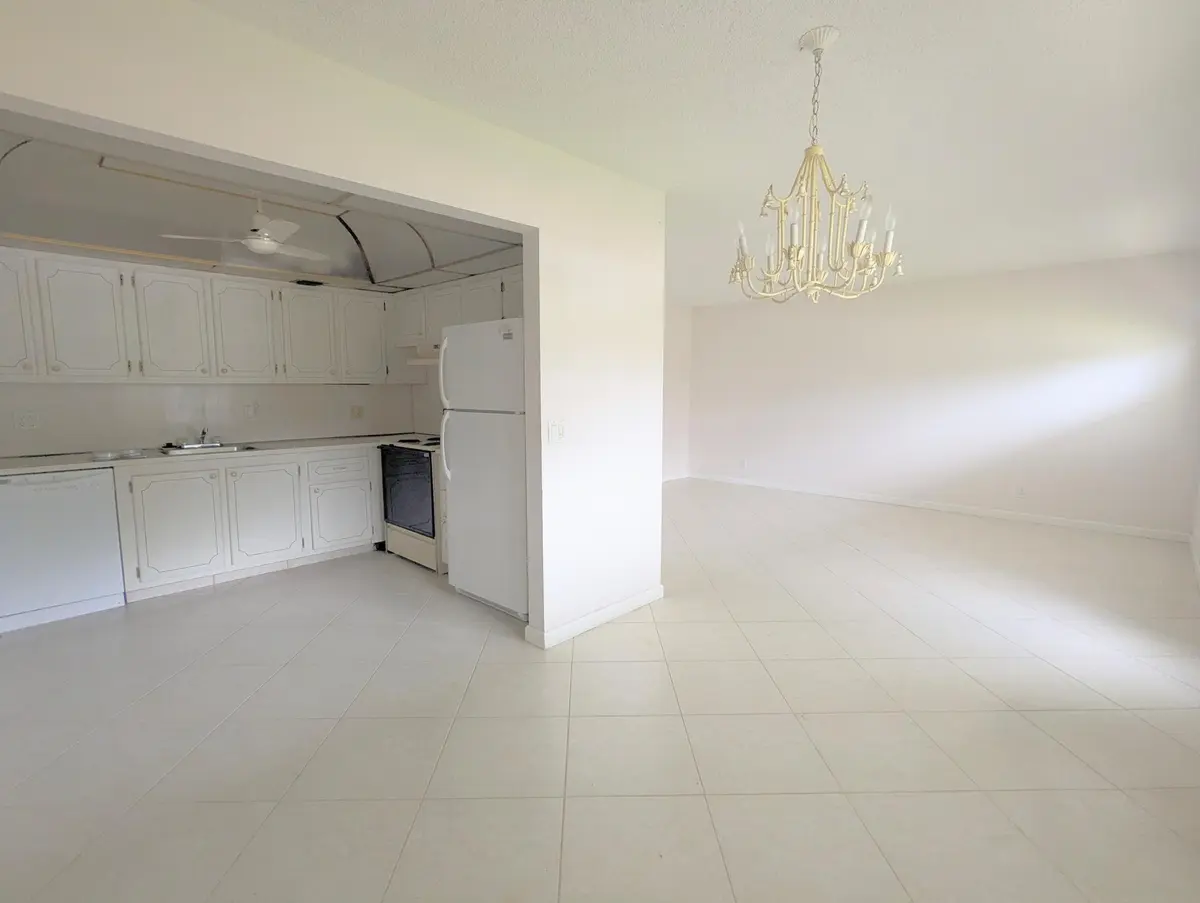 Kitchen Livingoom at 222 Somerset L, West Palm Beach