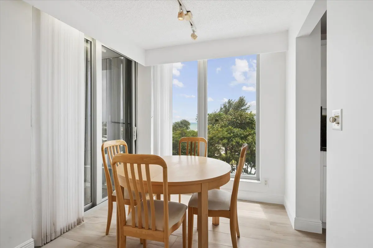 DINING WITH OCEAN FRONT VIEW at 1010 S Ocean Boulevard 501, Pompano Beach