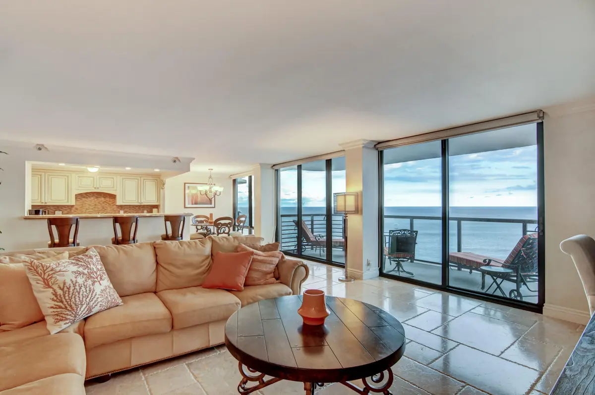 Floor To Ceiling Sliders & Windows! at 250 S OCEAN Boulevard 16C, Boca Raton