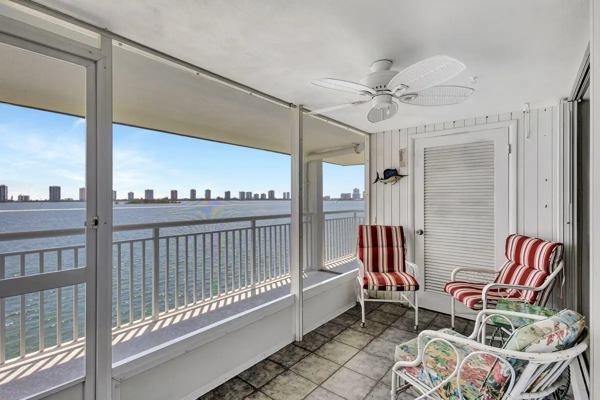 Patio w/View at 100 Shore Court 304, North Palm Beach