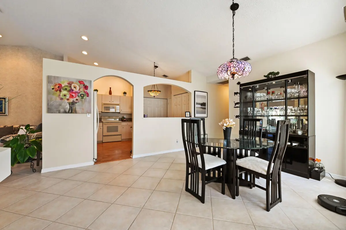 07 Dining Room 01 at 6077 Lake Hibiscus Drive, Delray Beach