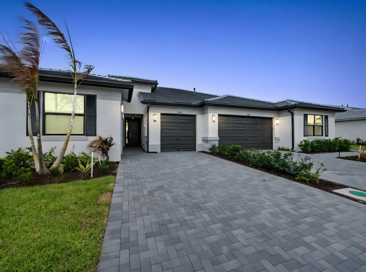 Front Exterior Night Shot at 13599 Starkissed Lane, Port St. Lucie