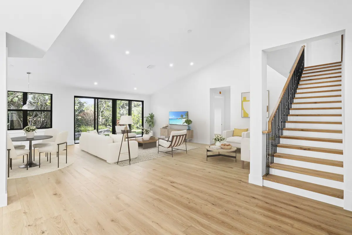 FAMILY ROOM is VIRTUALLY STAGED at 195 Birkdale Lane, Jupiter