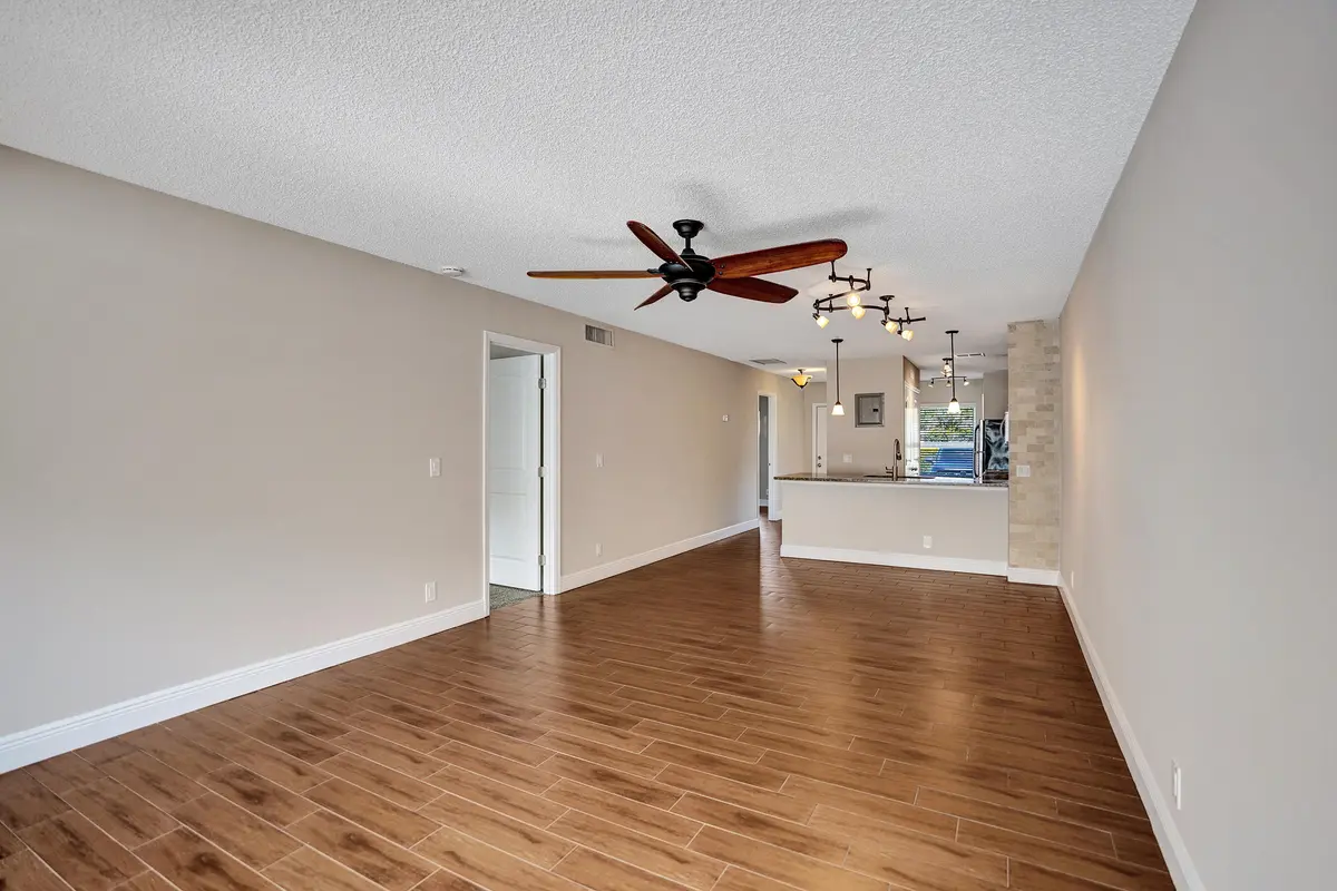 Living room to DA to Kitchen at 1140 Boxwood Drive 102, Delray Beach
