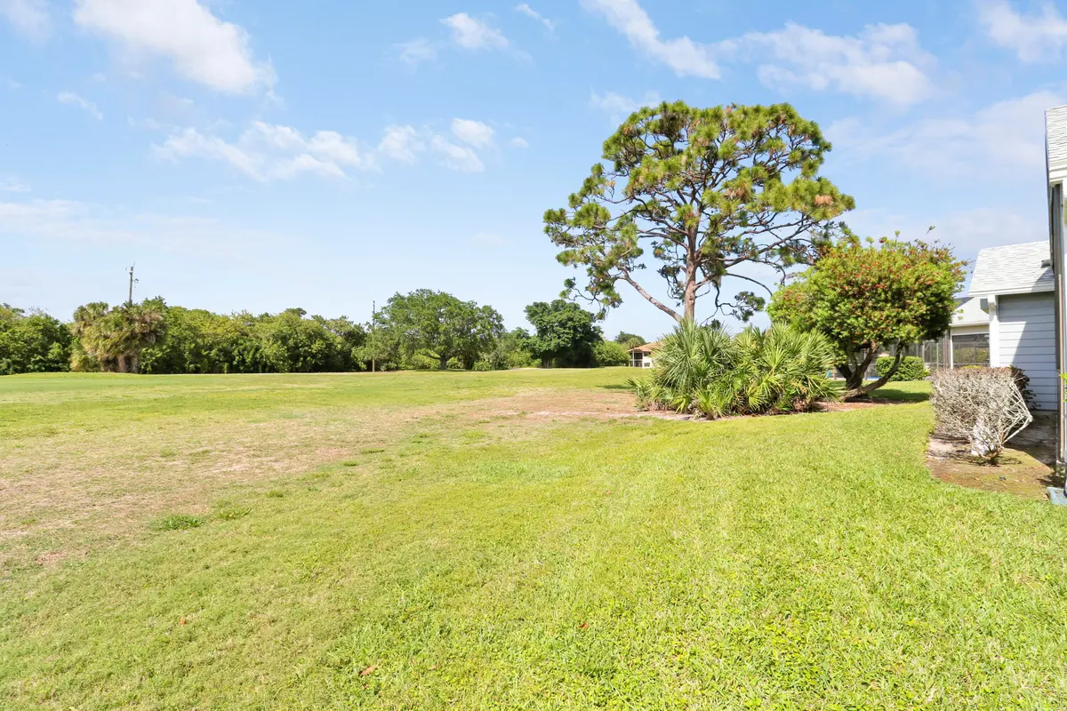 Quincy backyard view at 7137 SE Quincy Terrace, Hobe Sound