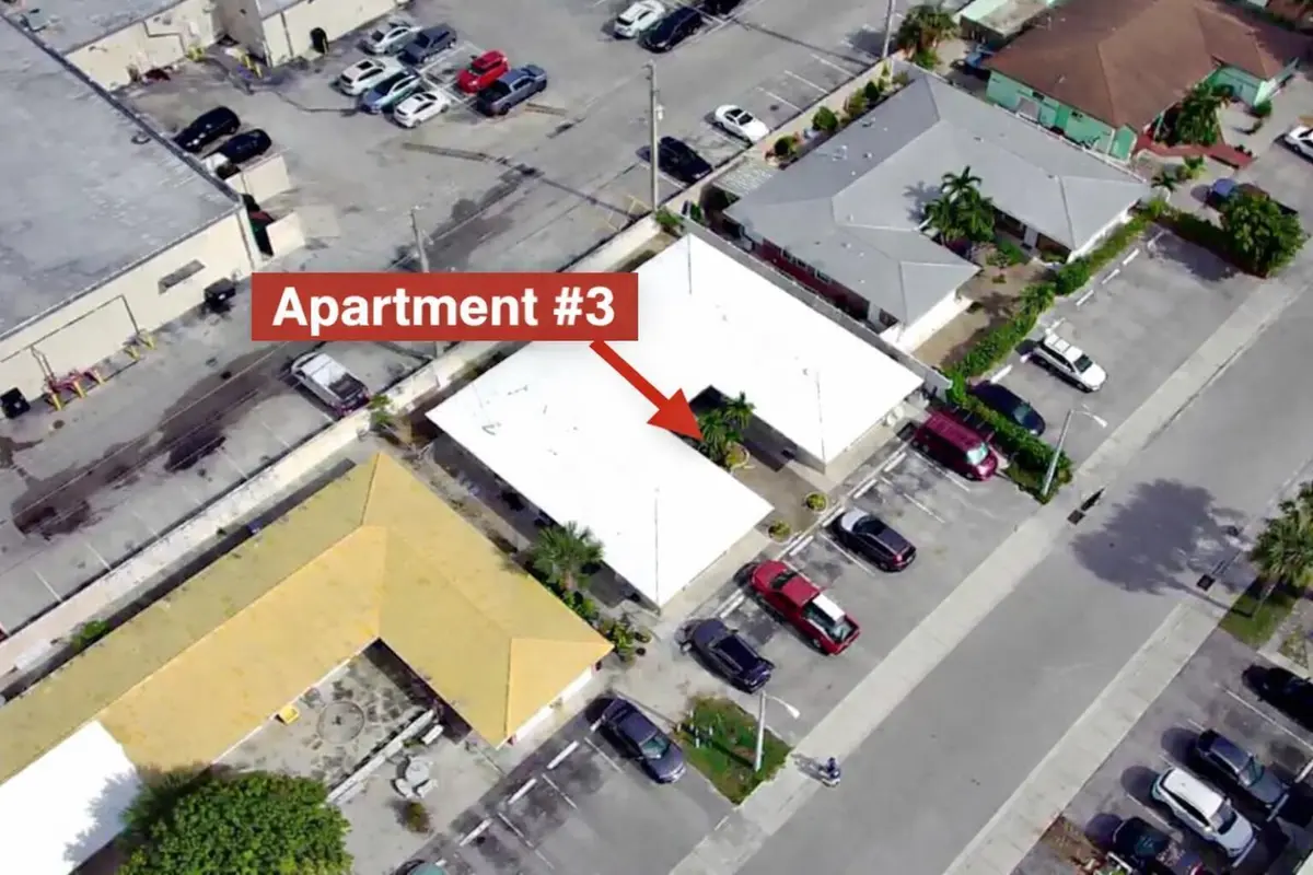 Arial Photo at 1017 SE 3rd Street 3, Deerfield Beach