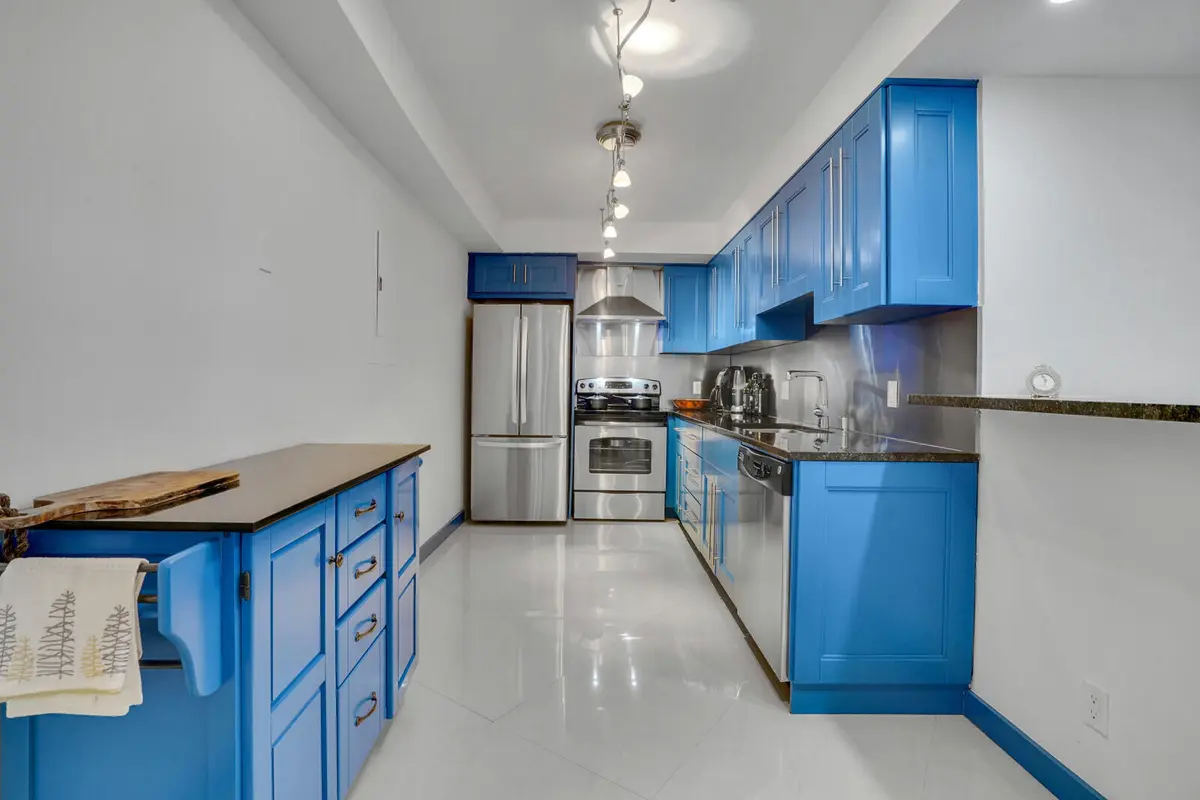 Kitchen at 2295 S Ocean Boulevard 619, Palm Beach