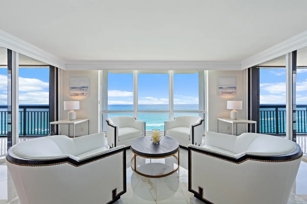 Main Living Space at 5380 N Ocean Drive 22i, Singer Island